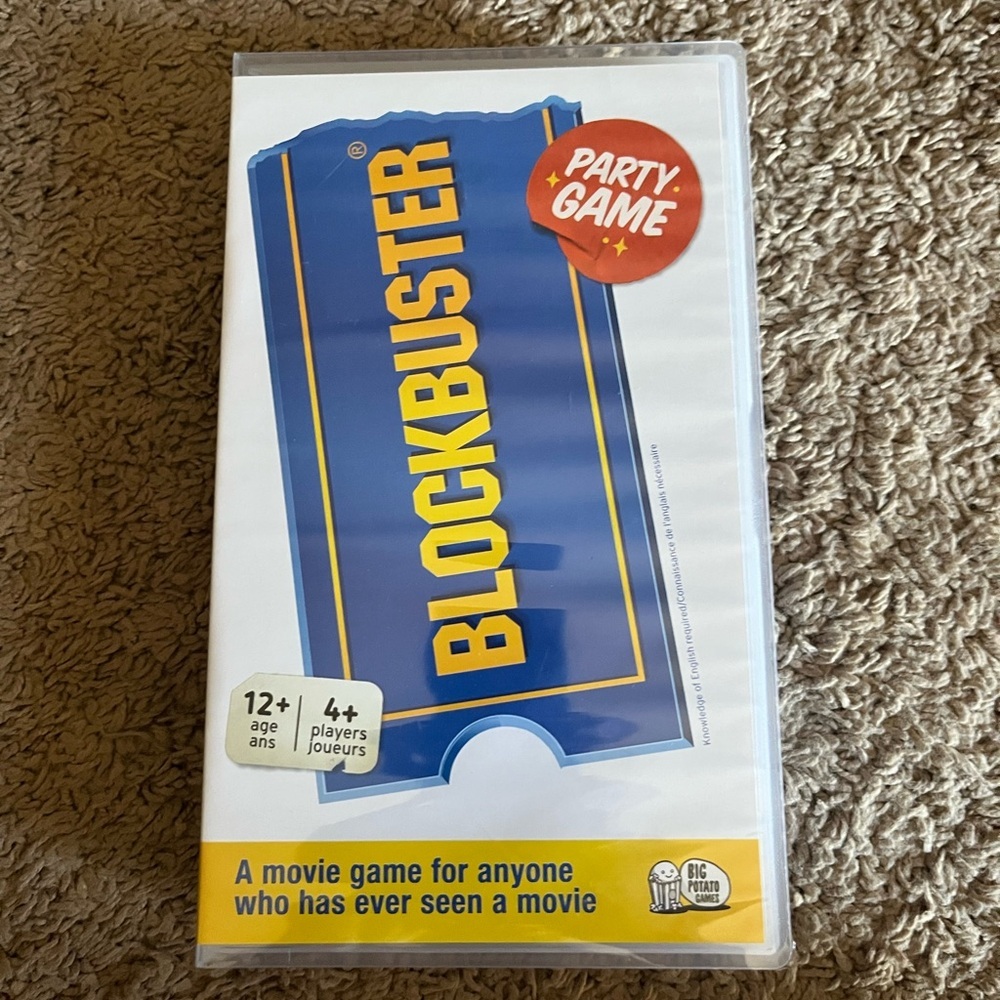 Blockbuster Party Game